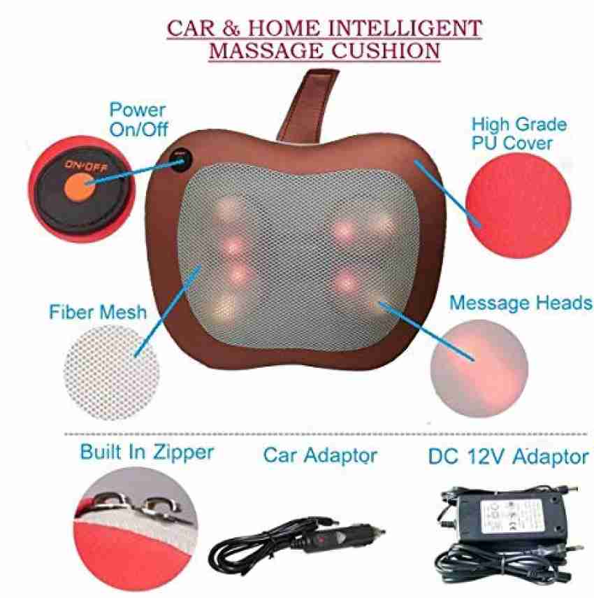 Massager Neck Car Home Cervical Massage Neck Back Waist Body Electric  Multifunctional Massage Pillow Arm Foot Infrared Heated - Ex And Next