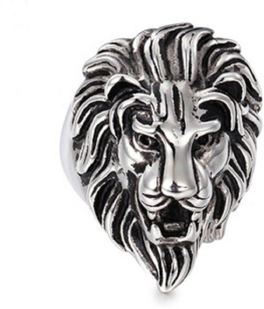 Lion ring deals silver price