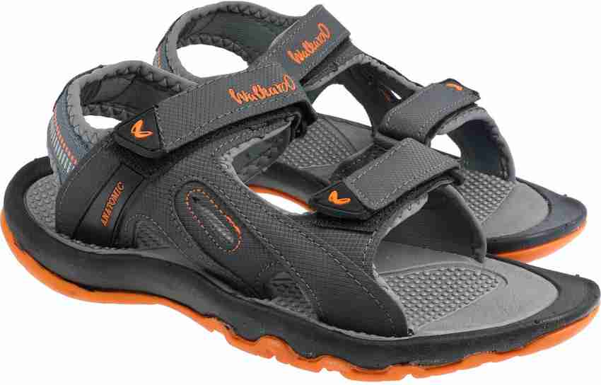 WALKAROO Men Grey Sports Sandals Buy WALKAROO Men Grey Sports