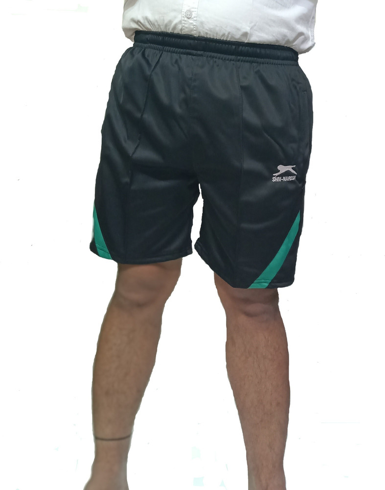 SHIV NARESH Printed Men Women Black Sports Shorts Buy SHIV