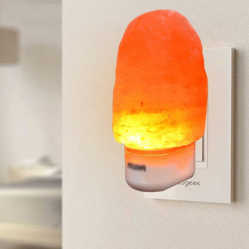 REIKI CRYSTAL PRODUCTS Himalayan Rock Salt Lamp Plug Salt Lamp for