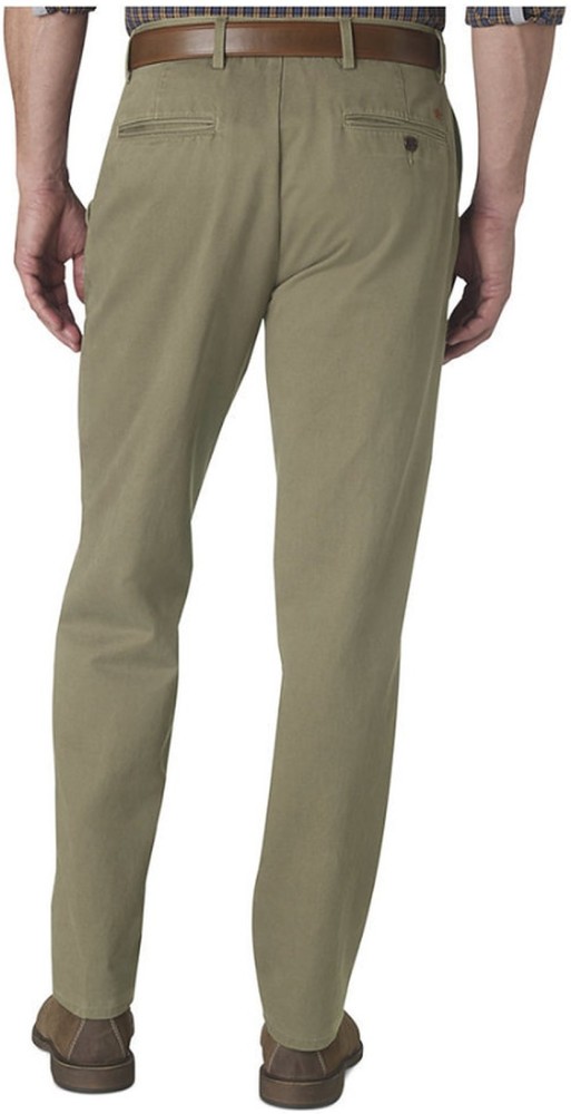 Buy Dockers Mens Relaxed Fit Signature Khaki Lux Cotton Stretch Pants   Pleated Online at desertcartINDIA
