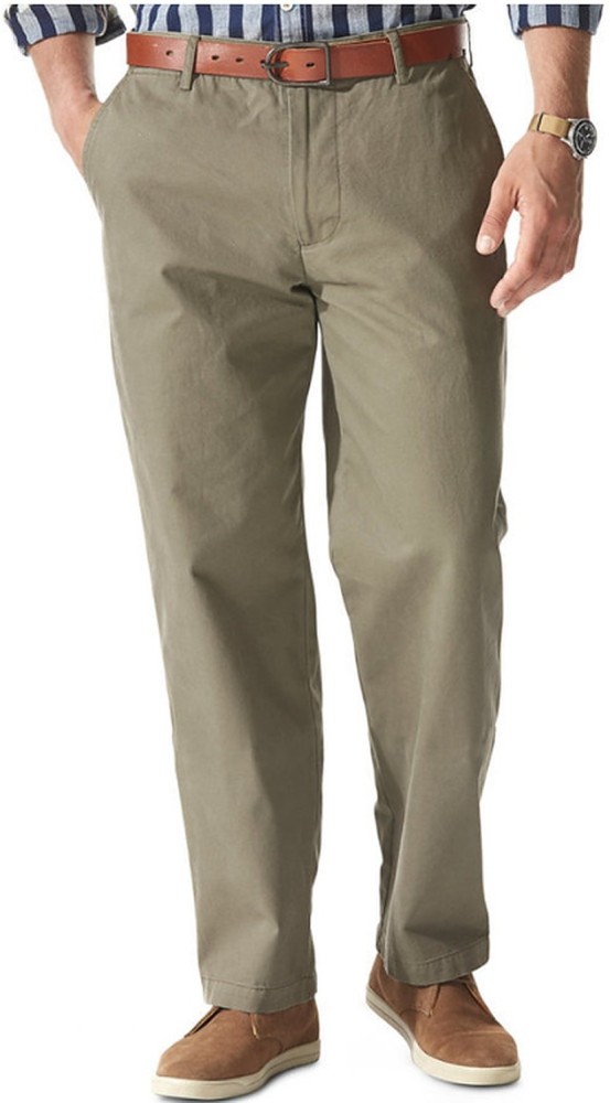 Buy Dockers Regular Fit Men Green Trousers Online at Best Prices in India   Flipkartcom