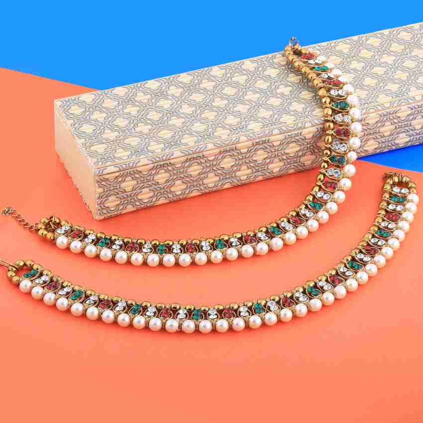 Flipkart hot sale kundan payal