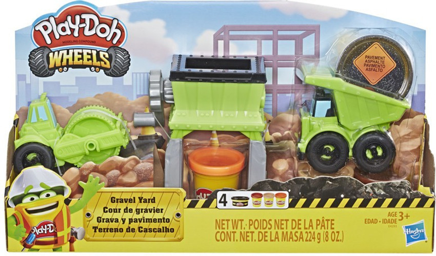 Play doh 2025 wheels construction