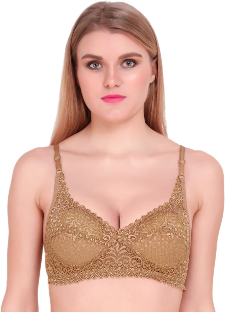 Buy Fashion Frill Bras for Women Stylish Non-Padded Non-Wired Net