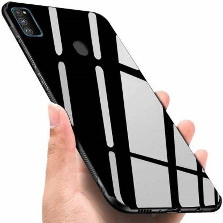 Samsung m21 back cover stylish sale