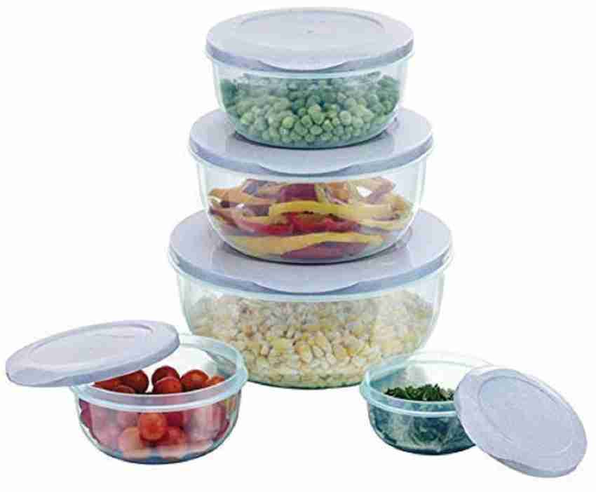 1500ML and 2700ML - Set of 2 Glass Food Storage Container