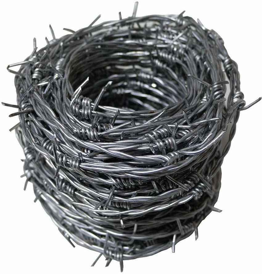 How many feet in a roll of barbed wire deals
