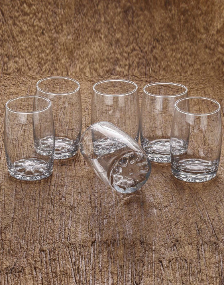Brezzycloud (Pack of 6) 6 Aesthetic Drinking Juice Glass Perfect for Party  and Serving Water, Juice,Wine Glass Set Water/Juice Glass Price in India -  Buy Brezzycloud (Pack of 6) 6 Aesthetic Drinking