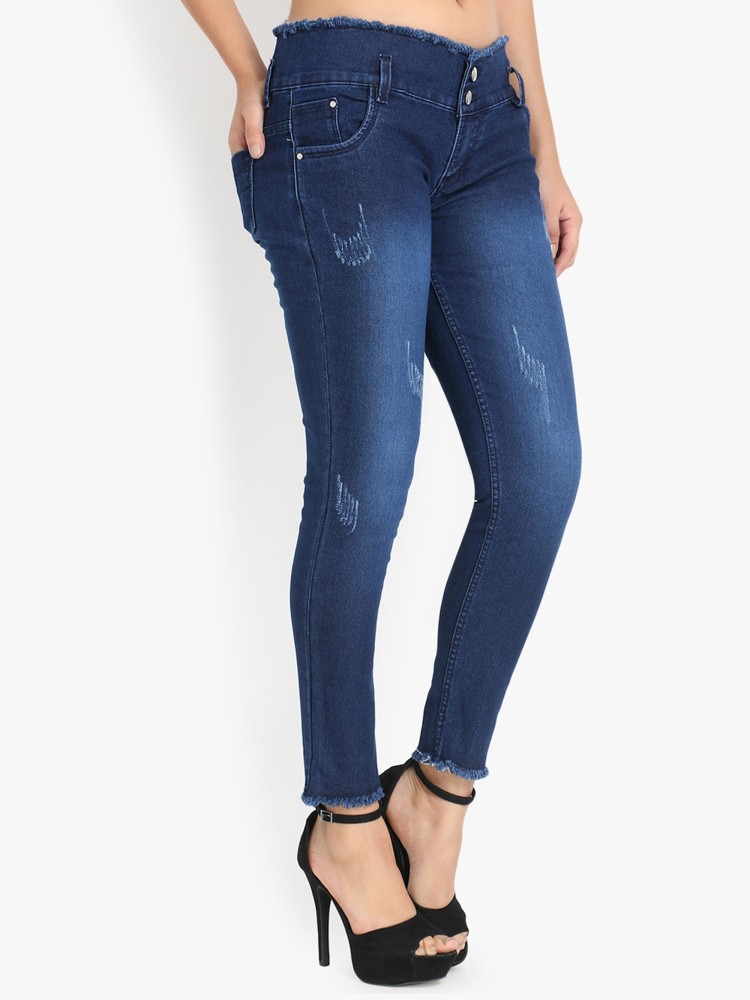 German Club Skinny Women Blue Jeans - Buy German Club Skinny Women Blue  Jeans Online at Best Prices in India