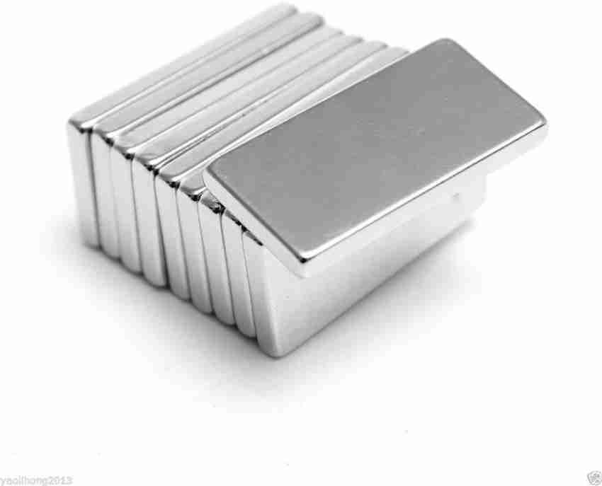 MAGNETICKS Magnetics 20 Pieces of 20mm x 10mm x 2mm Block Shaped Super Strong Neodymium Magnet. Office Magnets Pack of 20 Price in India - Buy MAGNETICKS Magnetics 20 Pieces of