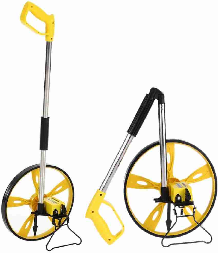 Measuring wheel in deals surveying