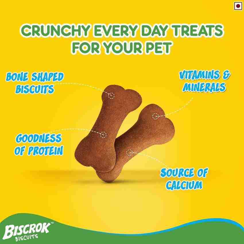 PEDIGREE Biscrok Biscuits Dog Treats Chicken Flavor 500g Pack of