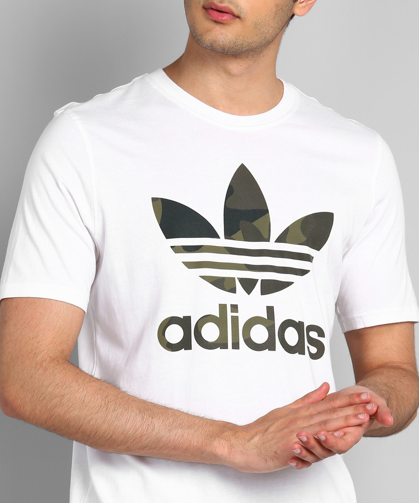 ADIDAS ORIGINALS Printed Men Round Neck White T Shirt Buy ADIDAS ORIGINALS Printed Men Round Neck White T Shirt Online at Best Prices in India Flipkart