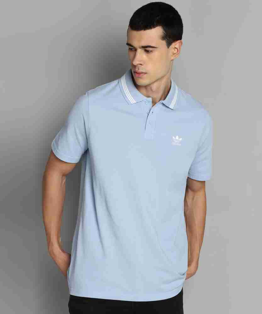 adidas blue polo shirt