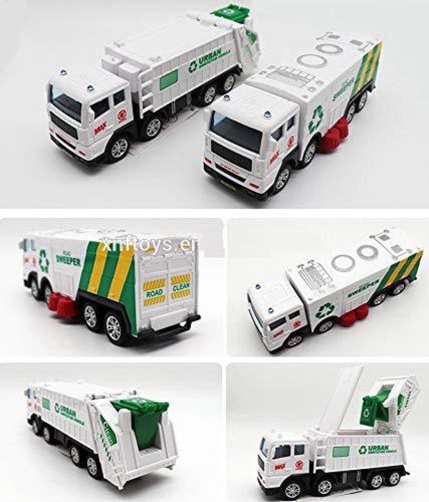 diecast metal garbage truck