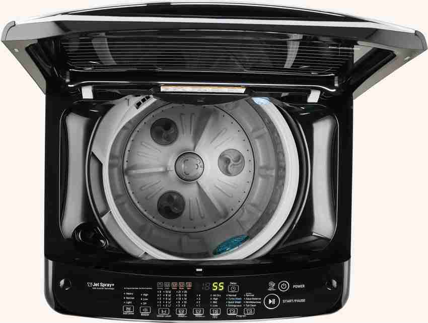 LG 6.5 kg Fully Automatic Top Load Washing Machine Black Brown