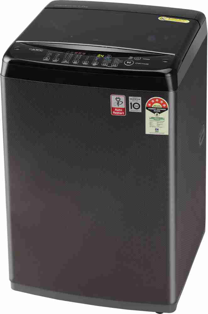LG 6.5 kg Fully Automatic Top Load Washing Machine Black Brown Price in India Buy LG 6.5 kg Fully Automatic Top Load Washing Machine Black Brown online at Flipkart