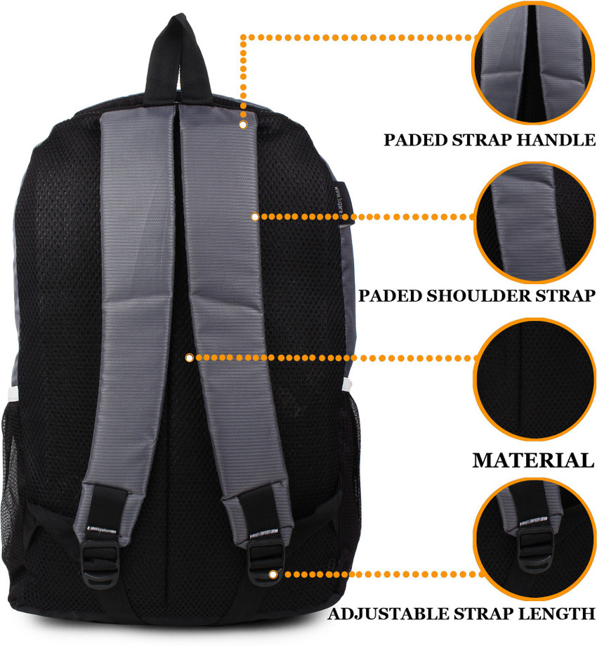 LUGARE Latest Design 15.6 inches laptop bag for men and women 25 L Laptop Backpack Black Price in India Flipkart