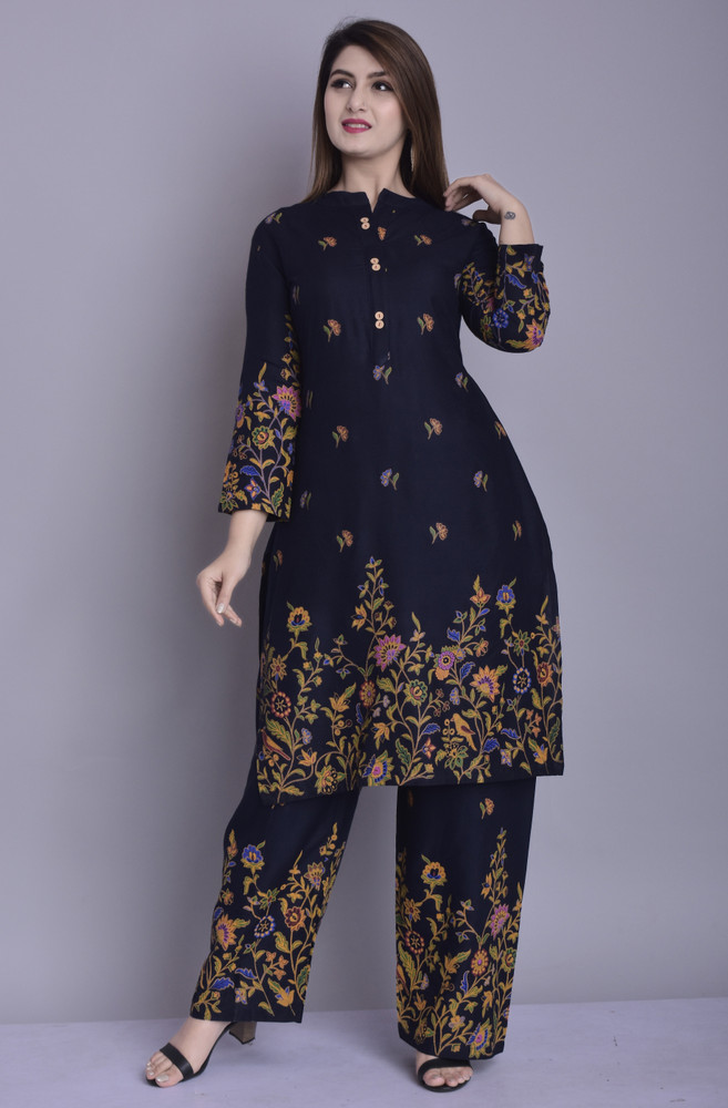 flipkart kurtis with palazzo