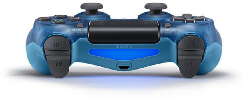 Translucent blue ps4 shop controller