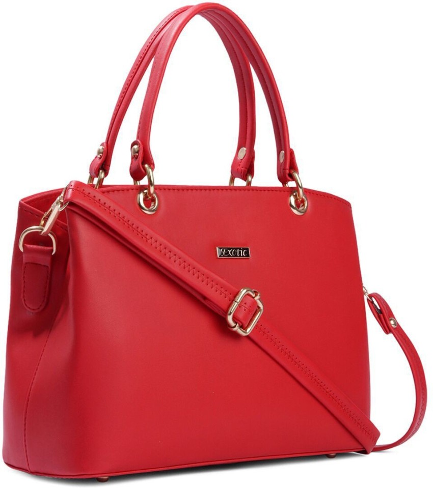 Buy Exotic Women Red Handbag Red Online @ Best Price in India