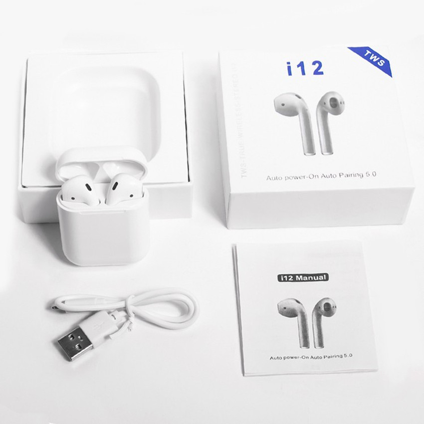 I12 earbuds case sales