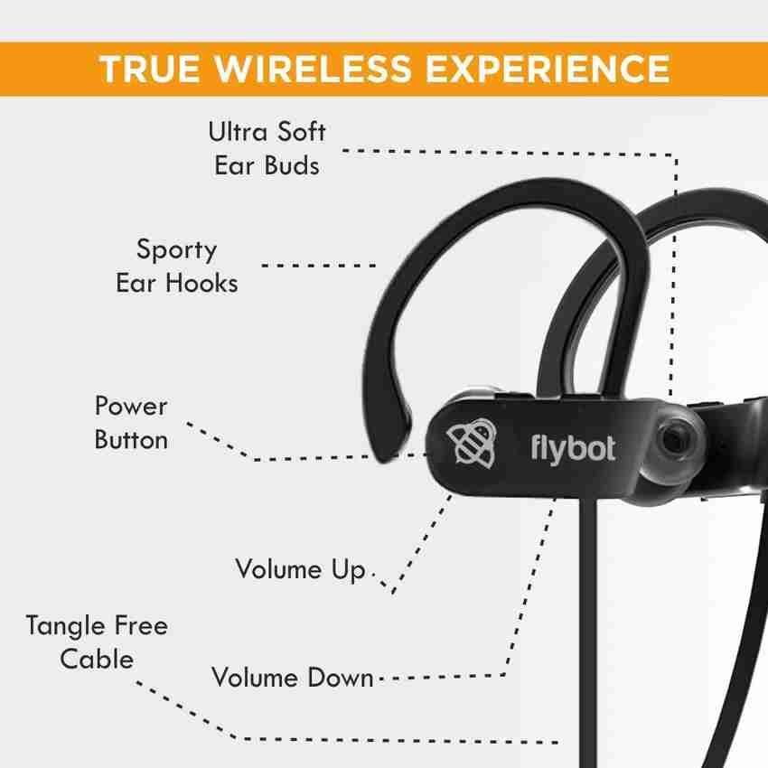 Flybot action deals bluetooth neckband