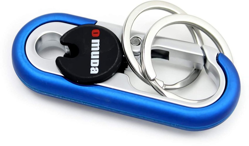 Omuda Stylish & Hook Locking key ring ,Key chain for Bike Car Men