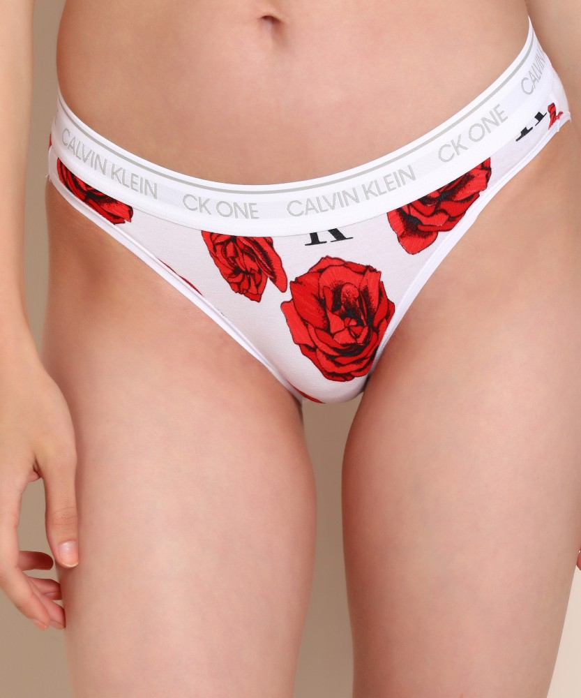 Calvin Klein Underwear Women Bikini Red, White Panty - Buy Calvin