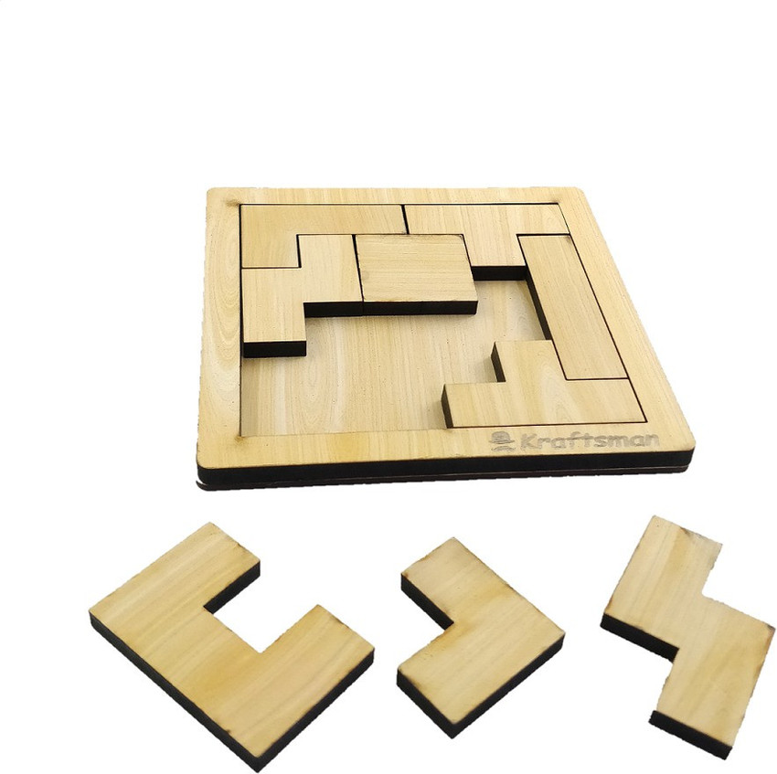 Wooden deals tetris puzzle