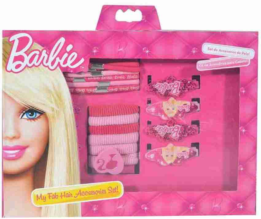 barbie hair accessories set