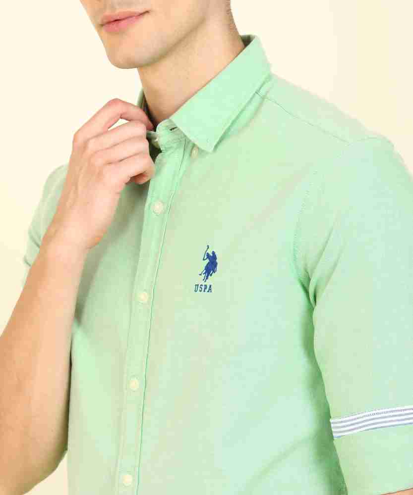 Uspa green outlet shirt