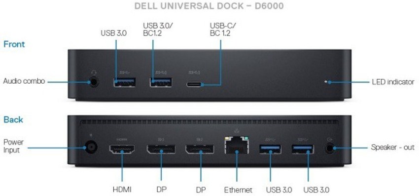 Dell D6000 Docking station