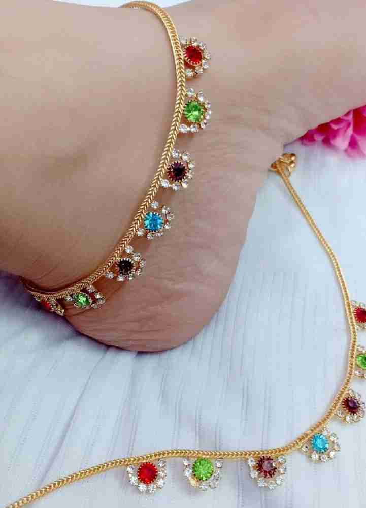 jewel STORE Alloy Anklet Price in India Buy jewel STORE Alloy