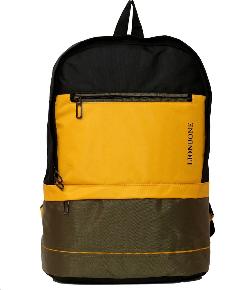 Trendy cheap yellow backpack