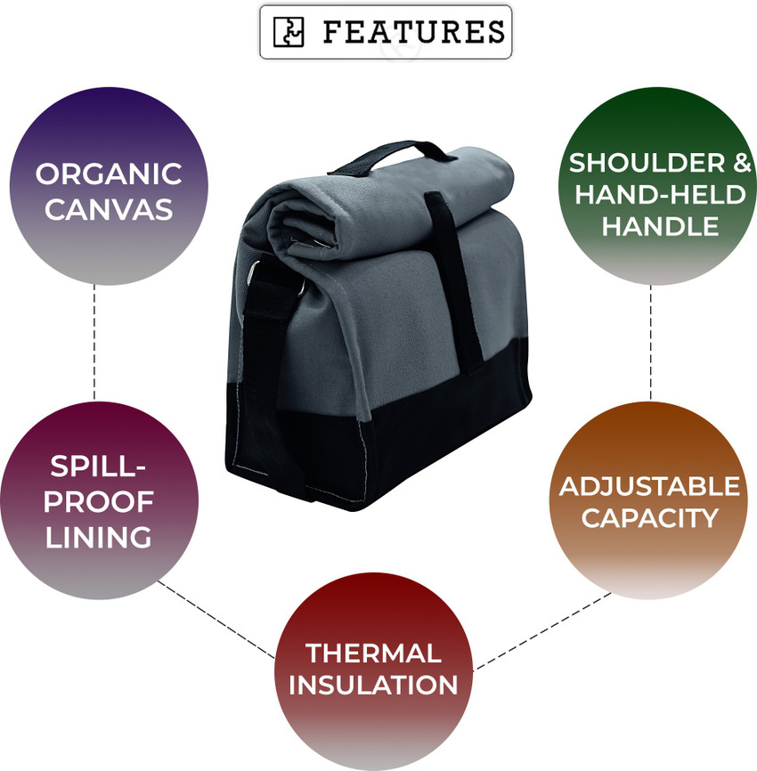 Organic insulated lunch bag sales