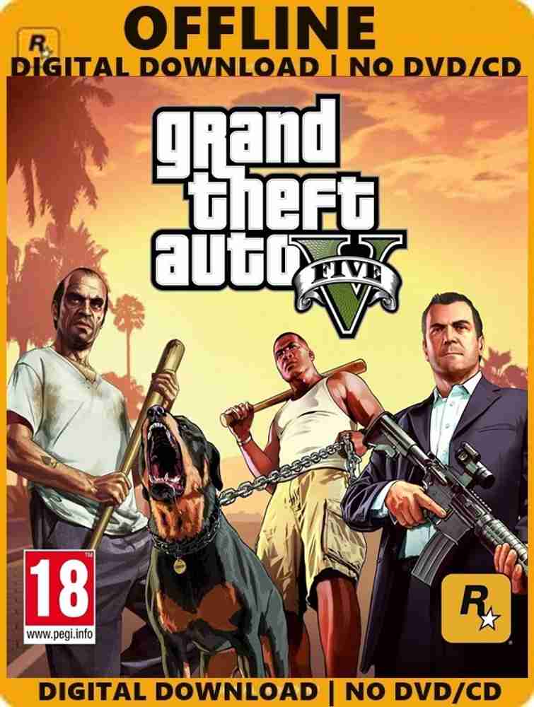 Grand Theft Auto V ROCKSTAR Download code only (No CD/DVD) Price