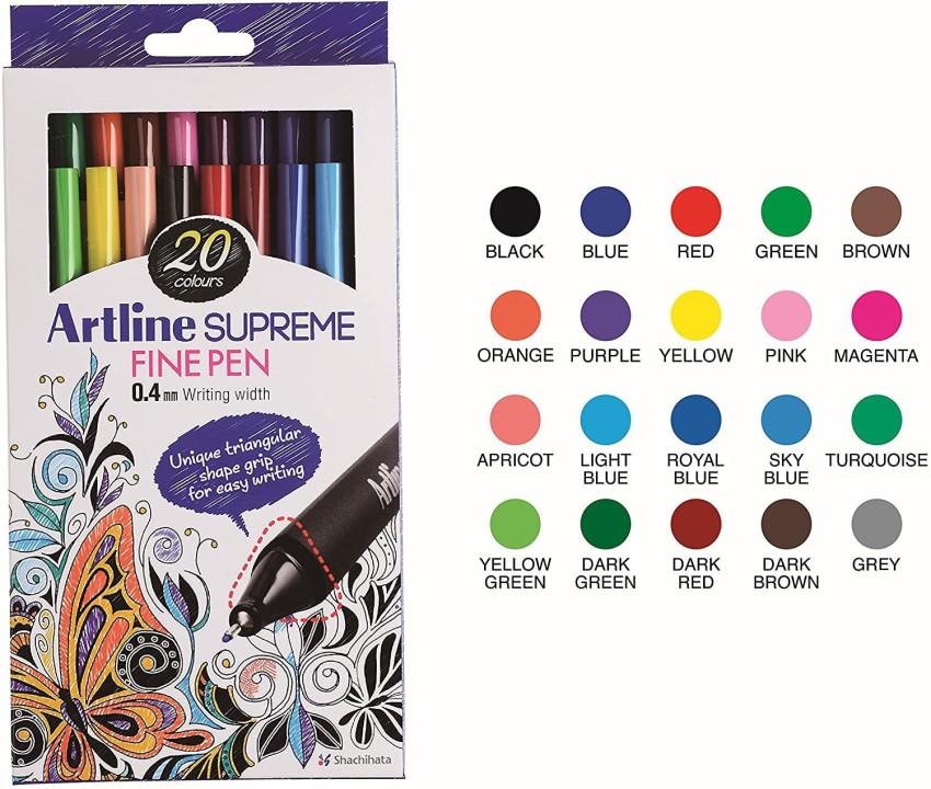 Artline Yoodle 0.4MM Fineliner Pen - Buy Artline Yoodle 0.4MM Fineliner Pen  - Fineliner Pen Online at Best Prices in India Only at