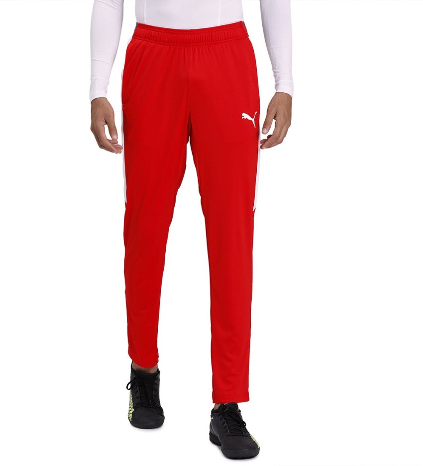 Puma red hot sale track pants