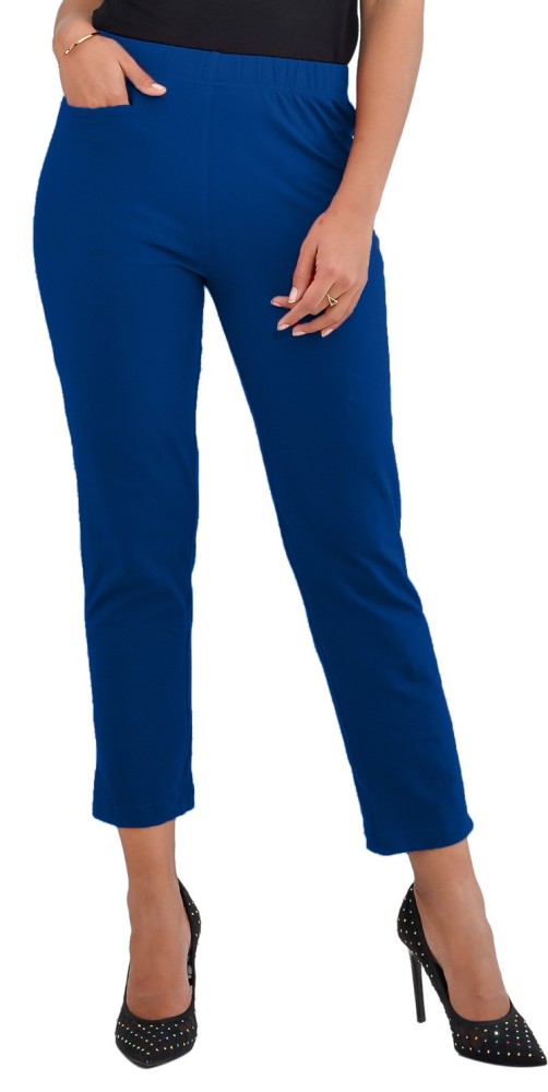Cobalt Blue Stretch Needlecord Jeans  Ladies Country Clothing  Cordings US