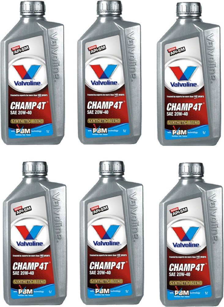VALVOLINE EngineOil-6 Synthetic Blend Engine Oil Price in India 
