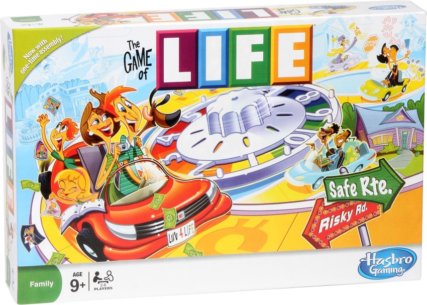 HASBRO GAMING The Game of Life game Strategy & War Games Board
