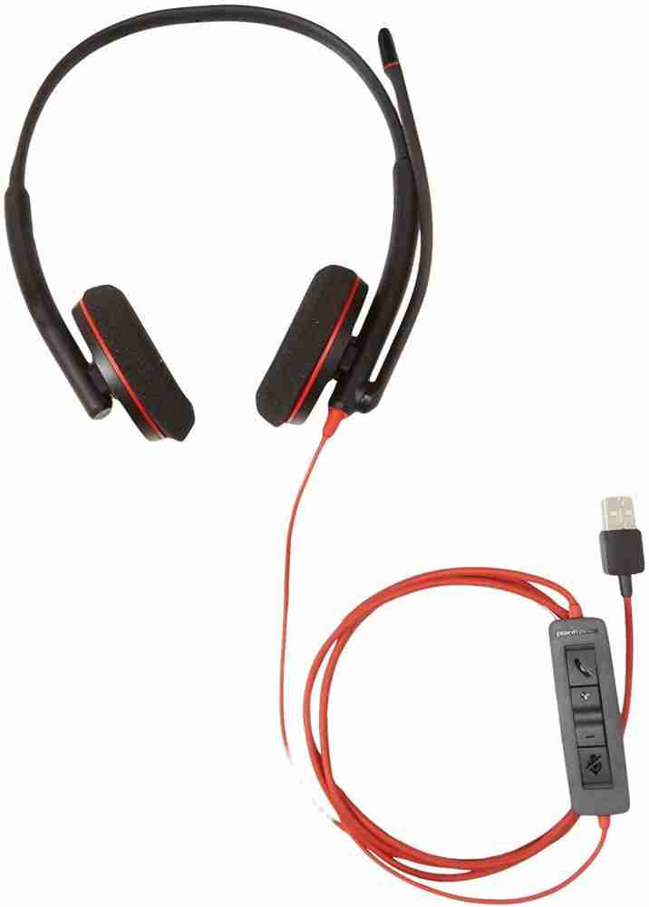 Plantronics blackwire c3220 stereo usb headset black new arrivals