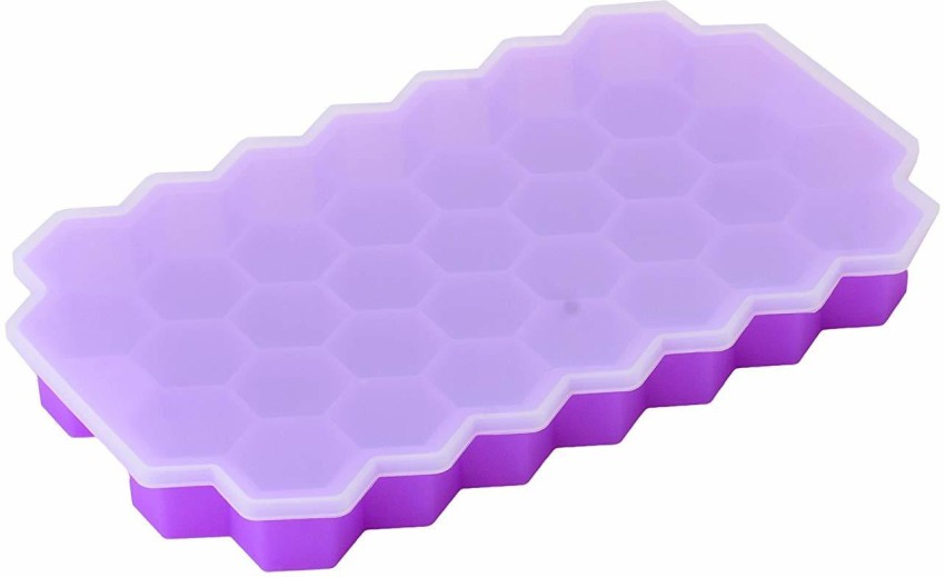 Silicone Ice Trays, Stackable Flexible Honeycomb Ice Trays For