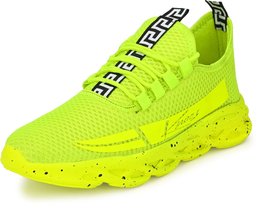 Neon colour shop sports shoes