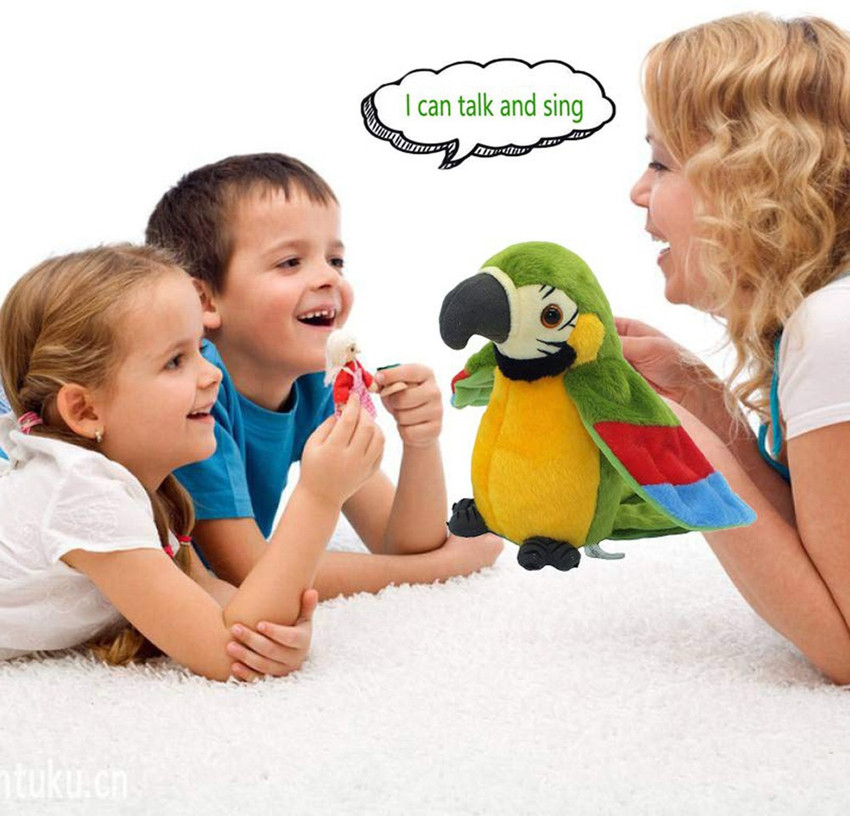 Talking soft shop toys for babies
