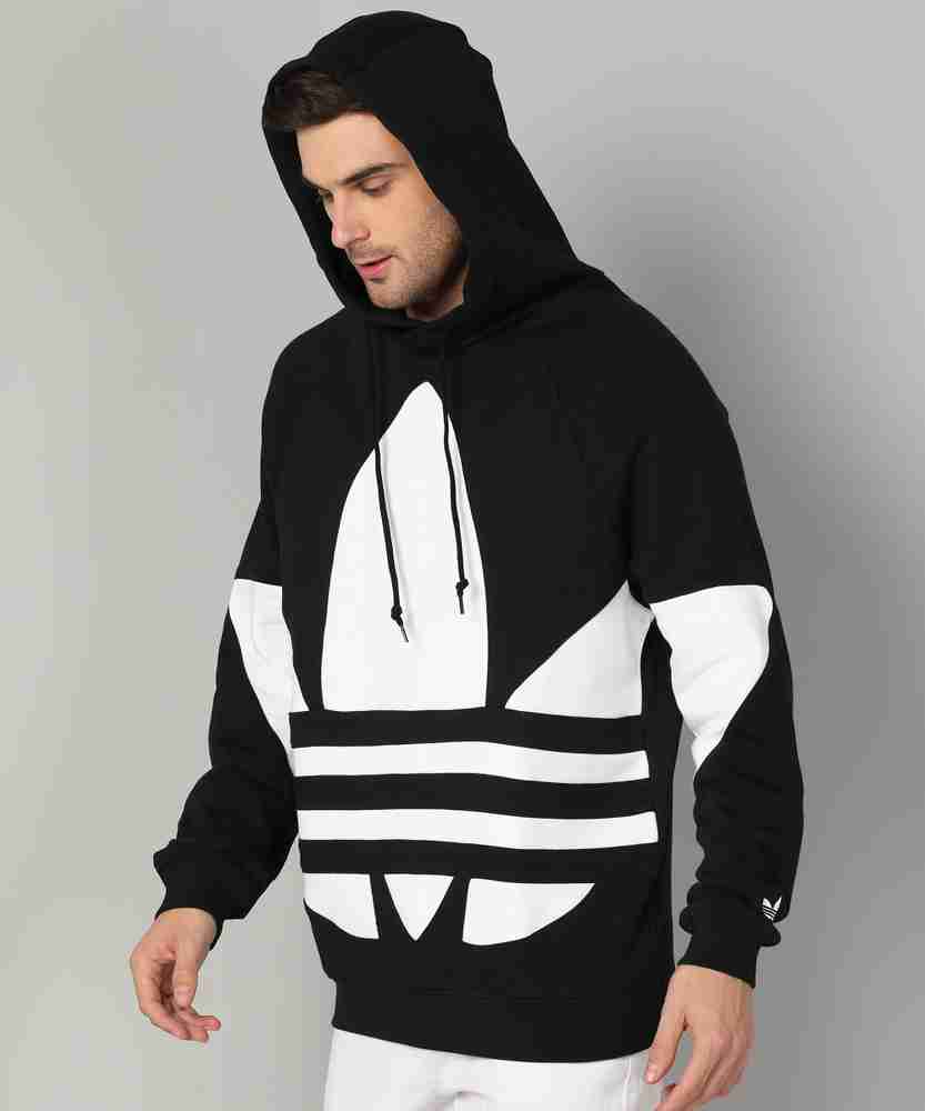 Adidas trefoil colorblock pullover 2024 hoodie sweatshirt