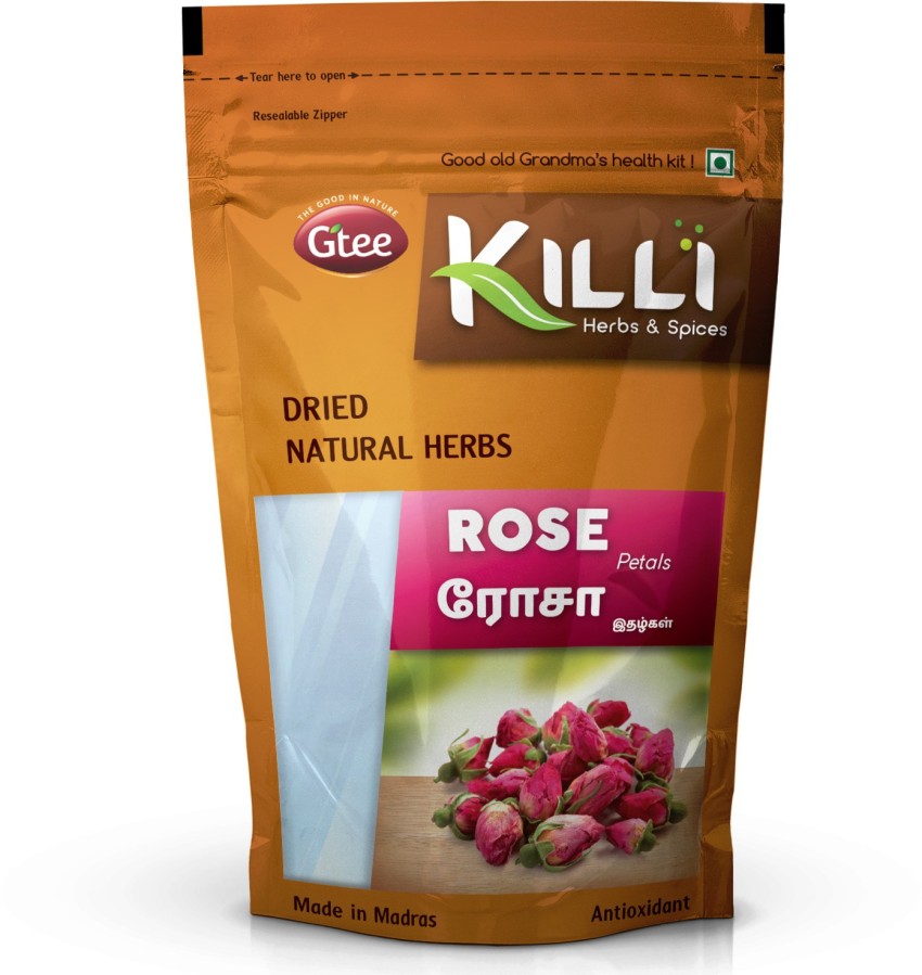 KILLI Rose, Gulab, Panineer, Gulabi Petals, 50g (Pack of 3) Price in  India - Buy KILLI Rose, Gulab, Panineer